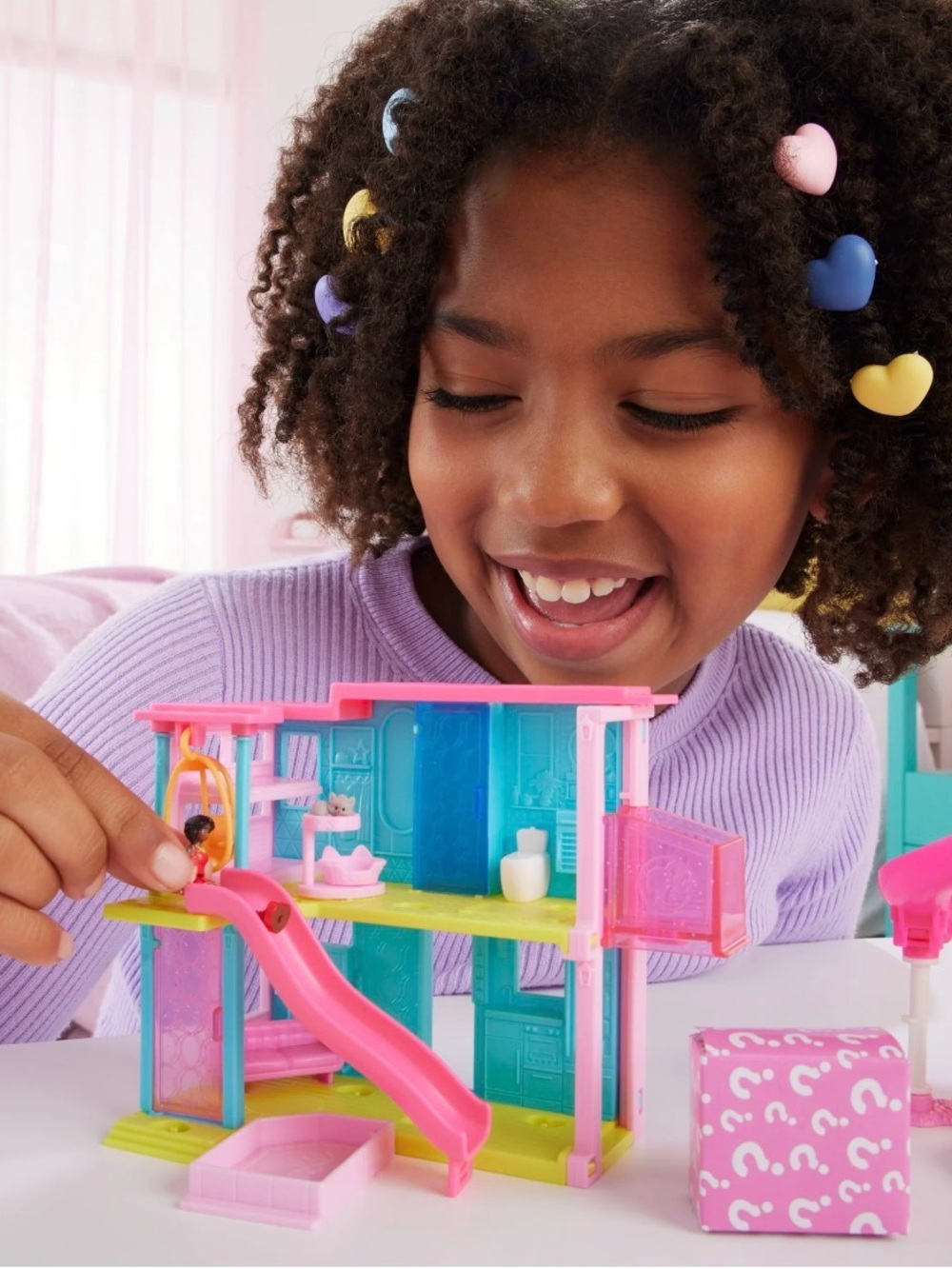 Mini BarbieLand Mini Dreamhouse 1.5-Inch Playset [Version 1] NIB - Picture 5 of 8